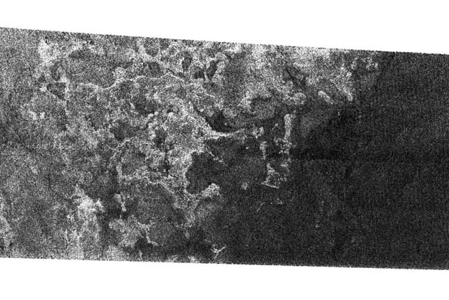 Shoreline Spotted on Saturn's Moon Titan